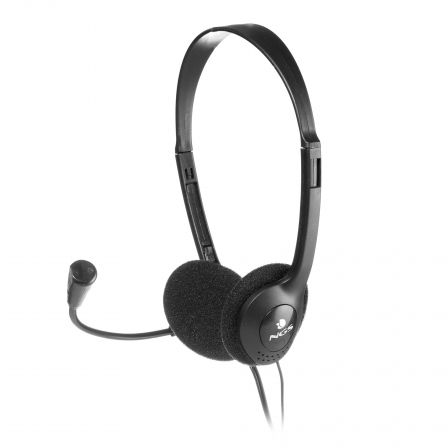 NGS Auriculares MS103 Negros con Micrófono